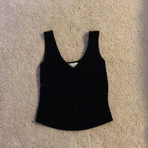 Black Velvet Top
